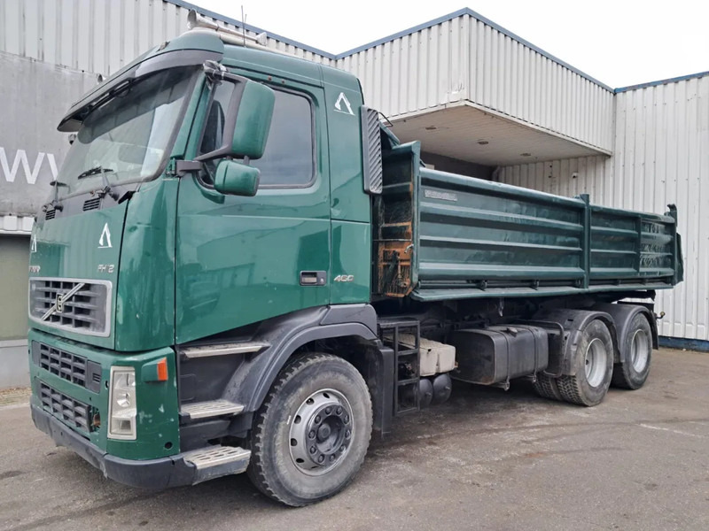 Volvo FH 12 - 460 , 6x2 , 3 Way Tipper, Spring Suspension , Manual Gearbox, Airco - Kamion vetëshkarkues: foto 1 Volvo FH 12 - 460 , 6x2 , 3 Way Tipper, Spring Suspension , Manual Gearbox, Airco - Kamion vetëshkarkues: foto 1