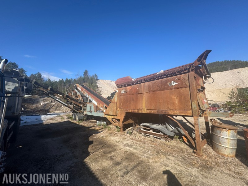 1988 Powerscreen T. Chieftain 1400 - Sikteverk - Makinë sitëse: foto 5 1988 Powerscreen T. Chieftain 1400 - Sikteverk - Makinë sitëse: foto 5