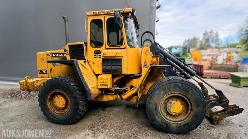 1988 Volvo L70 Hjullaster - Fadrom me goma: foto 4 1988 Volvo L70 Hjullaster - Fadrom me goma: foto 4