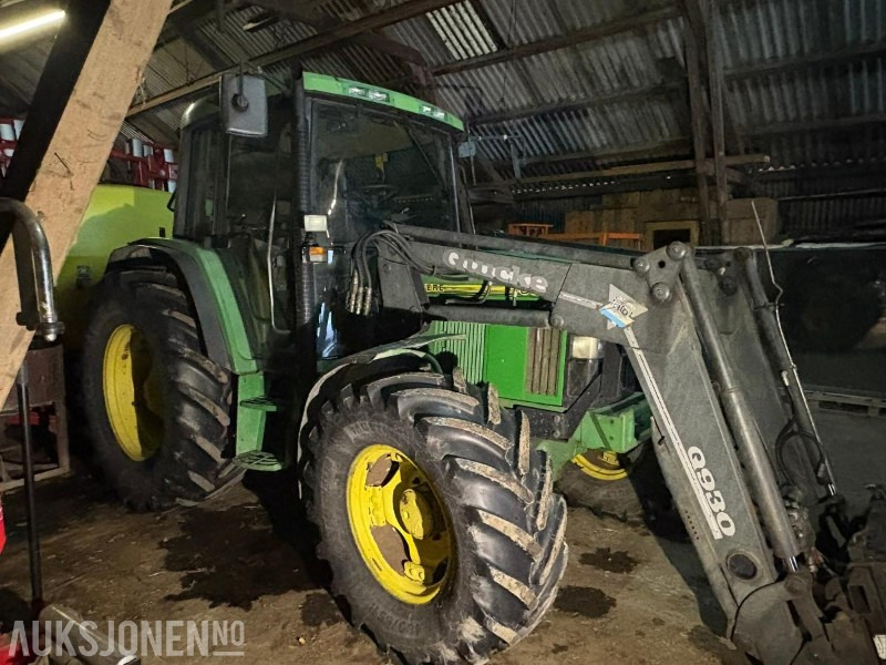1997 John Deere 6300 med frontlaster - Traktor: foto 5 1997 John Deere 6300 med frontlaster - Traktor: foto 5