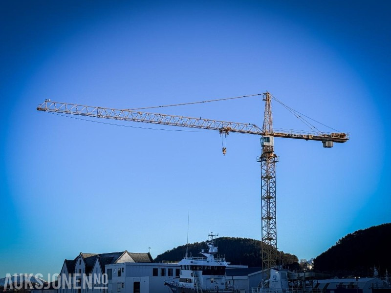 2000 Liebherr 280 EC-H 16 Litronic Tårnkran med undervogn på plater - Vinç: foto 1 2000 Liebherr 280 EC-H 16 Litronic Tårnkran med undervogn på plater - Vinç: foto 1