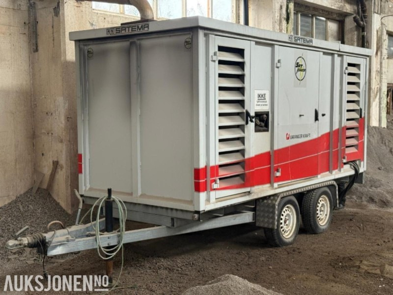 2001 SDMO JS180K aggregat - 180 kVA - Satema - 24 169 t - Biltilhenger - Pajisje ndërtimi: foto 1 2001 SDMO JS180K aggregat - 180 kVA - Satema - 24 169 t - Biltilhenger - Pajisje ndërtimi: foto 1