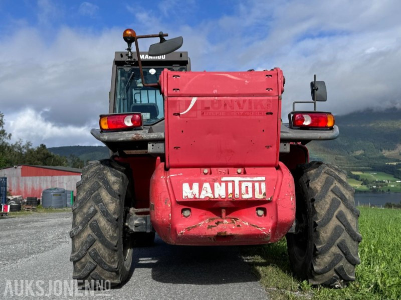 2005 Manitou ManiScopic MT 1335 SL - Teleskoptruck med pallegafler - 4 hjulsstyring - 4x4 - Sertifisert - Gått 4455 timer - Ekskavator teleskopik: foto 5 2005 Manitou ManiScopic MT 1335 SL - Teleskoptruck med pallegafler - 4 hjulsstyring - 4x4 - Sertifisert - Gått 4455 timer - Ekskavator teleskopik: foto 5