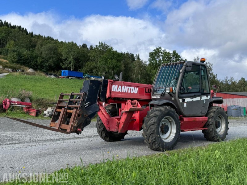 2005 Manitou ManiScopic MT 1335 SL - Teleskoptruck med pallegafler - 4 hjulsstyring - 4x4 - Sertifisert - Gått 4455 timer - Ekskavator teleskopik: foto 1 2005 Manitou ManiScopic MT 1335 SL - Teleskoptruck med pallegafler - 4 hjulsstyring - 4x4 - Sertifisert - Gått 4455 timer - Ekskavator teleskopik: foto 1