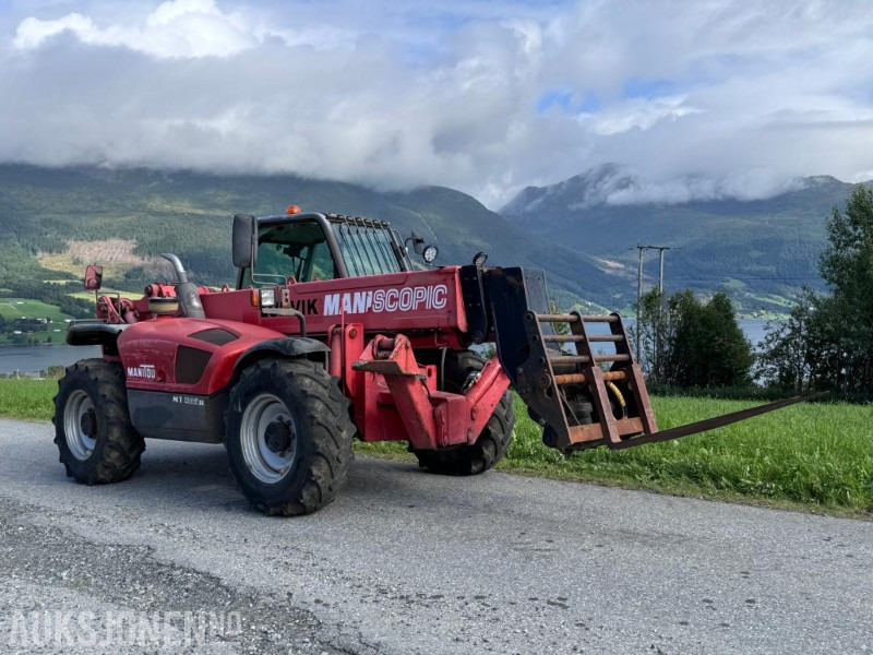 2005 Manitou ManiScopic MT 1335 SL - Teleskoptruck med pallegafler - 4 hjulsstyring - 4x4 - Sertifisert - Gått 4455 timer - Ekskavator teleskopik: foto 3 2005 Manitou ManiScopic MT 1335 SL - Teleskoptruck med pallegafler - 4 hjulsstyring - 4x4 - Sertifisert - Gått 4455 timer - Ekskavator teleskopik: foto 3