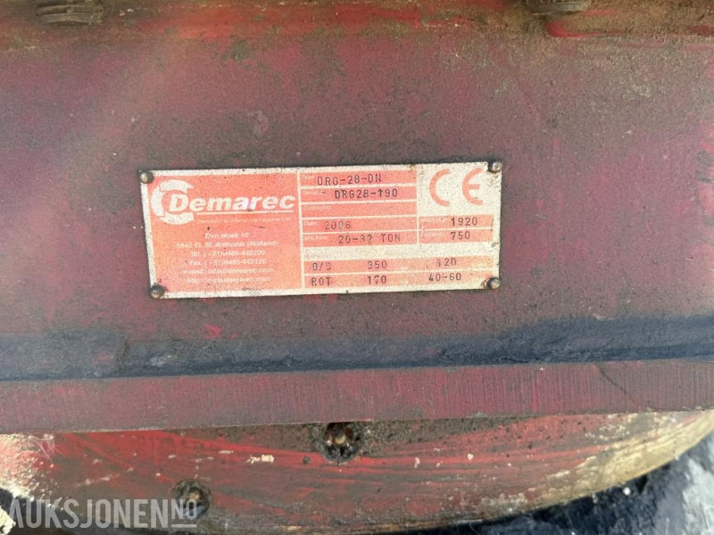 2006 Demarec DRG-28 DN Sorteringsklype S-70 - Pajisje ndërtimi: foto 5 2006 Demarec DRG-28 DN Sorteringsklype S-70 - Pajisje ndërtimi: foto 5