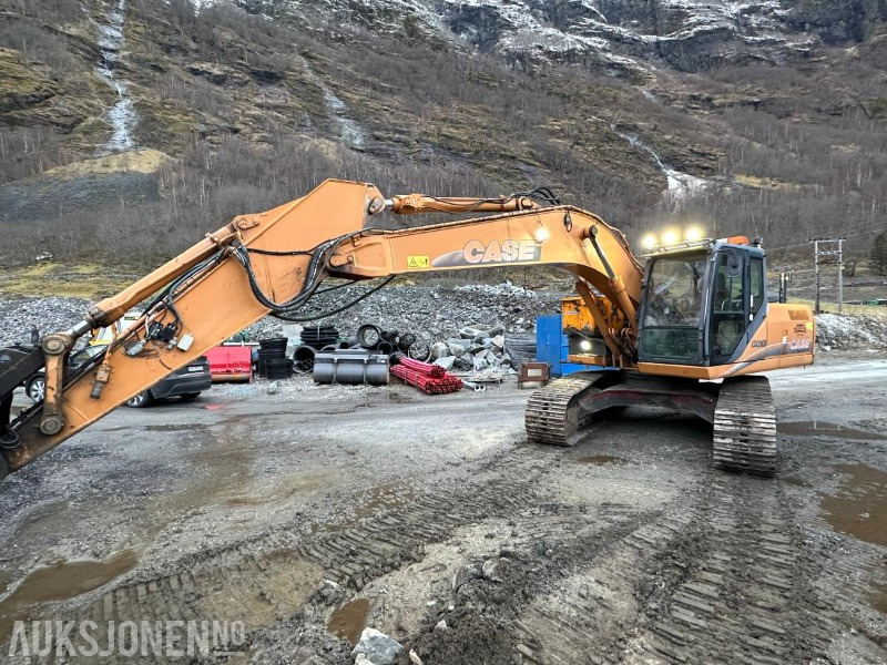 2009 Case CX210B Sertifisert Beltegraver m/Montabert CPA225E boretårn - Ekskavator: foto 1 2009 Case CX210B Sertifisert Beltegraver m/Montabert CPA225E boretårn - Ekskavator: foto 1