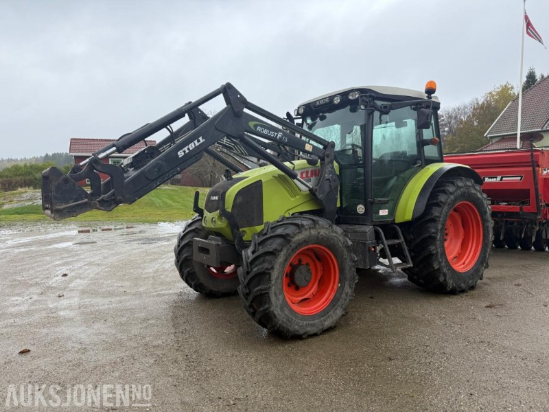 2009 Claas AXOS 340 M/FRONTLASTER LITE TIMER. - Traktor: foto 1 2009 Claas AXOS 340 M/FRONTLASTER LITE TIMER. - Traktor: foto 1