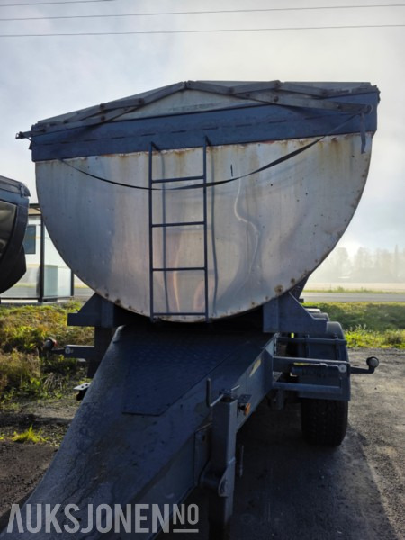 Rimorkio vetëshkarkuese 2009 Nor Slep PHV-24D asfalt henger 3 akslet: foto 7