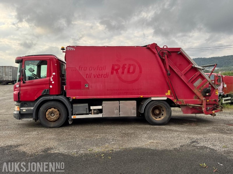 2009 Scania P-serie renovasjonsbil / NTM påbygg - Kamion mbeturinash: foto 2 2009 Scania P-serie renovasjonsbil / NTM påbygg - Kamion mbeturinash: foto 2