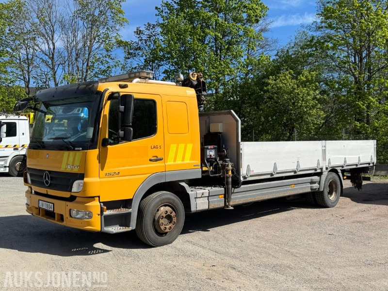 2010 Mercedes-Benz 1524L/54AT Kranbil / HIAB / EU-godkjent - Kamion me vinç: foto 1 2010 Mercedes-Benz 1524L/54AT Kranbil / HIAB / EU-godkjent - Kamion me vinç: foto 1