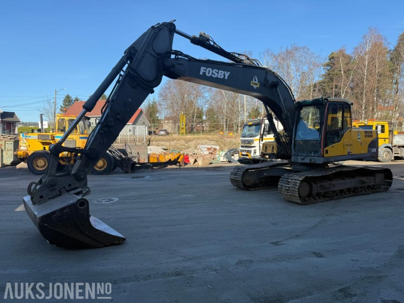 2010 Volvo EC210C BELTEGRAVER. - Ekskavator: foto 1 2010 Volvo EC210C BELTEGRAVER. - Ekskavator: foto 1