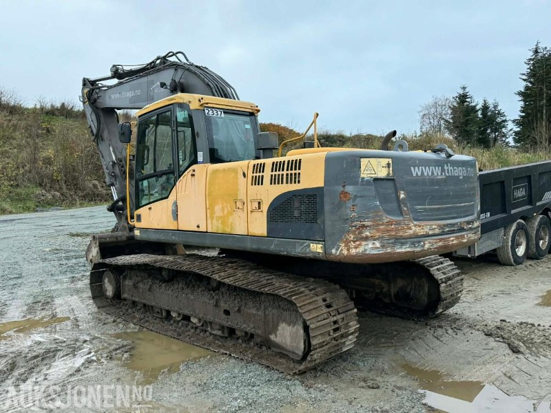 2011 Volvo EC210CL beltegraver HK S70 Engcon tiltrotator 9545 Timer - Ekskavator: foto 2 2011 Volvo EC210CL beltegraver HK S70 Engcon tiltrotator 9545 Timer - Ekskavator: foto 2