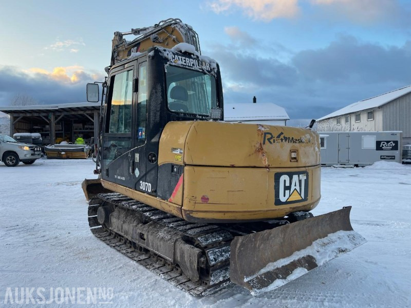 2012 Cat 307D Gravemaskin, Tiltrotator, S50, 8392 timer, sertifisert til Juli 2026 - Ekskavator: foto 4 2012 Cat 307D Gravemaskin, Tiltrotator, S50, 8392 timer, sertifisert til Juli 2026 - Ekskavator: foto 4