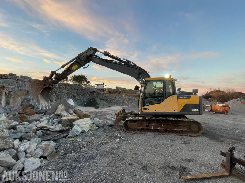 2012 Volvo Ec140dl GRAVEMASKIN - 7800Timer - Ekskavator: foto 1 2012 Volvo Ec140dl GRAVEMASKIN - 7800Timer - Ekskavator: foto 1