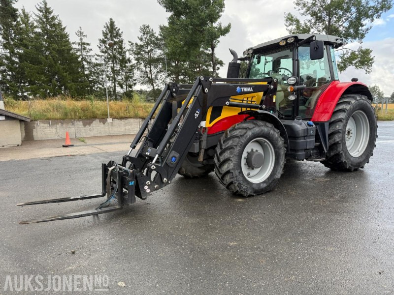 2013 Massey Ferguson 7616 M/ FRONTLASTER, PALLEGAFLER OG SKUFF - Traktor: foto 1 2013 Massey Ferguson 7616 M/ FRONTLASTER, PALLEGAFLER OG SKUFF - Traktor: foto 1