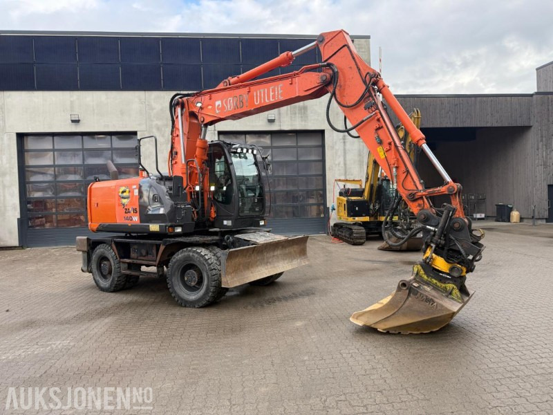 2014 Hitachi Zaxis 140W HJULGRAVER ENGCON ROTOTILT SERVICEHISTORIKK SENTRALSMØRING. - Ekskavator: foto 3 2014 Hitachi Zaxis 140W HJULGRAVER ENGCON ROTOTILT SERVICEHISTORIKK SENTRALSMØRING. - Ekskavator: foto 3