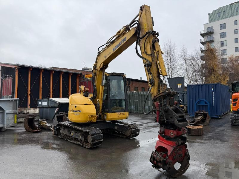 2014 Komatsu PC78-8US gravemaskin, tiltrotator, klype, flere skuffer, pigghammer, lavt timetall! - Ekskavator: foto 3 2014 Komatsu PC78-8US gravemaskin, tiltrotator, klype, flere skuffer, pigghammer, lavt timetall! - Ekskavator: foto 3