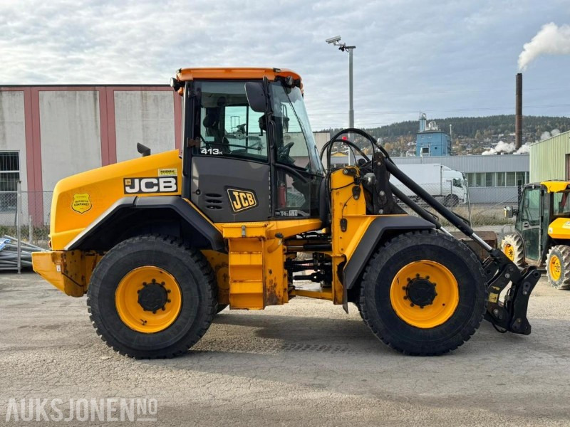 2015 JCB 413K - 9-tonns hjullaster | SERVICEAVTALE GRAMMER JOYSTICK AUTO-KLIMA LED 1897 TIMER! - Fadrom me goma: foto 4 2015 JCB 413K - 9-tonns hjullaster | SERVICEAVTALE GRAMMER JOYSTICK AUTO-KLIMA LED 1897 TIMER! - Fadrom me goma: foto 4