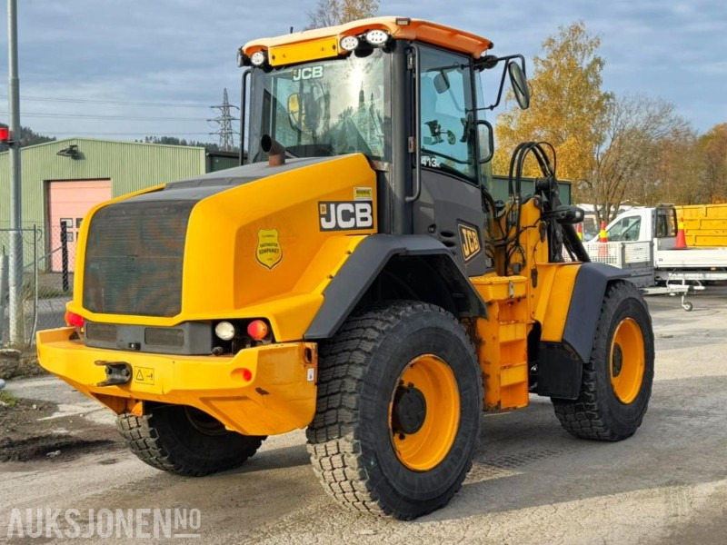 2015 JCB 413K - 9-tonns hjullaster | SERVICEAVTALE GRAMMER JOYSTICK AUTO-KLIMA LED 1897 TIMER! - Fadrom me goma: foto 5 2015 JCB 413K - 9-tonns hjullaster | SERVICEAVTALE GRAMMER JOYSTICK AUTO-KLIMA LED 1897 TIMER! - Fadrom me goma: foto 5