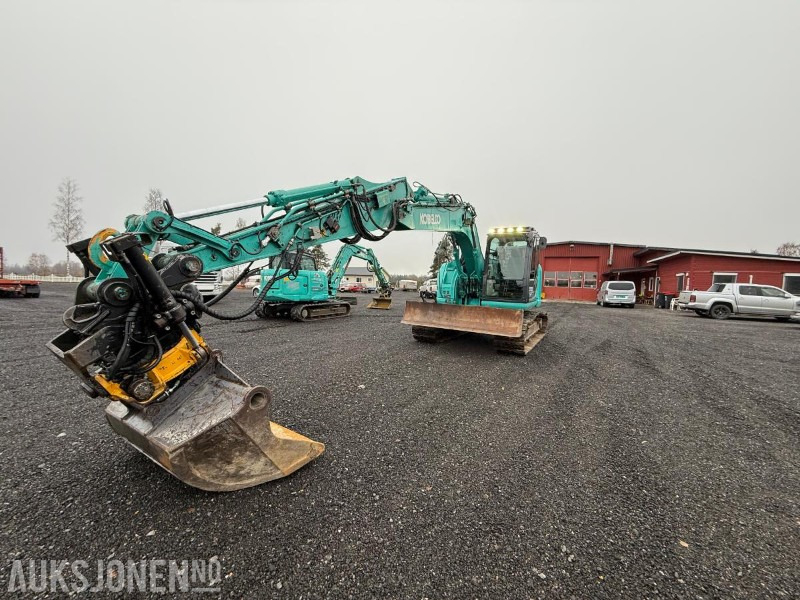 2015 Kobelco SK140SRLC-3 beltegraver med tiltrotator - Ekskavator: foto 1 2015 Kobelco SK140SRLC-3 beltegraver med tiltrotator - Ekskavator: foto 1