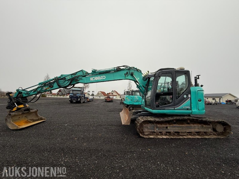 2015 Kobelco SK140SRLC-3 beltegraver med tiltrotator - Ekskavator: foto 2 2015 Kobelco SK140SRLC-3 beltegraver med tiltrotator - Ekskavator: foto 2