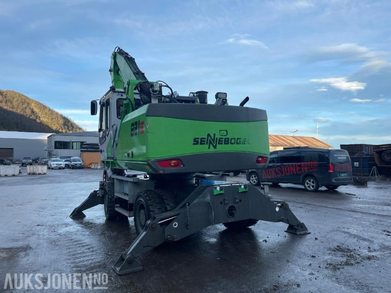 2015 Sennebogen 821M Hjulgraver med hevbar hytte, roterende sorterings klype, leveres med ny sertifisering - Ekskavator: foto 5 2015 Sennebogen 821M Hjulgraver med hevbar hytte, roterende sorterings klype, leveres med ny sertifisering - Ekskavator: foto 5