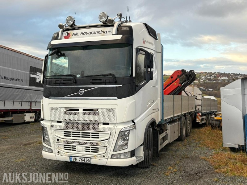 2015 VOLVO FH540 6X2 Euro6 Kranbil med Palfinger PK16502 - Kamion me vinç: foto 1 2015 VOLVO FH540 6X2 Euro6 Kranbil med Palfinger PK16502 - Kamion me vinç: foto 1