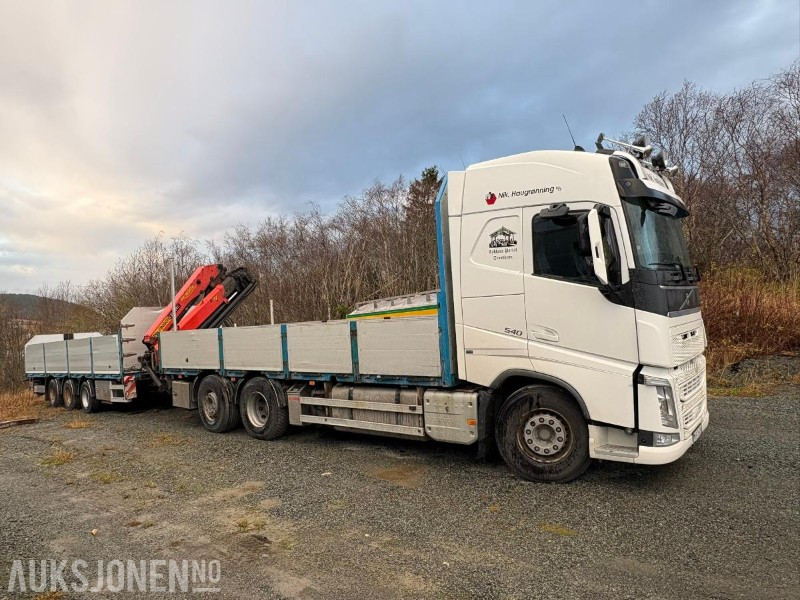 2015 VOLVO FH540 6X2 Euro6 Kranbil med Palfinger PK16502 - Kamion me vinç: foto 4 2015 VOLVO FH540 6X2 Euro6 Kranbil med Palfinger PK16502 - Kamion me vinç: foto 4