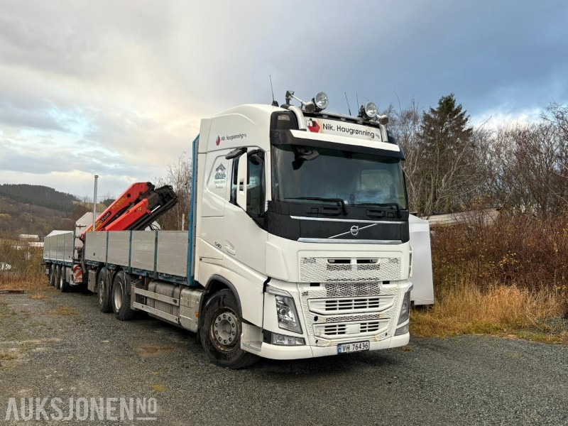 2015 VOLVO FH540 6x2 KRANBIL med Palfinger PK16502 - Kamion me vinç: foto 3 2015 VOLVO FH540 6x2 KRANBIL med Palfinger PK16502 - Kamion me vinç: foto 3