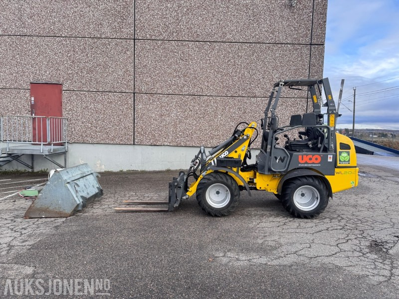 2015 Wacker Neuson WL20e elektrisk hjullaster med pallegafler, skuffe og lader - Mini fadrom: foto 2 2015 Wacker Neuson WL20e elektrisk hjullaster med pallegafler, skuffe og lader - Mini fadrom: foto 2