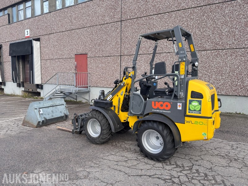 2015 Wacker Neuson WL20e elektrisk hjullaster med pallegafler, skuffe og lader - Mini fadrom: foto 3 2015 Wacker Neuson WL20e elektrisk hjullaster med pallegafler, skuffe og lader - Mini fadrom: foto 3