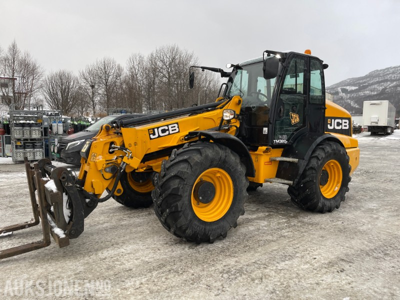 2016 JCB TM 320S 4WD hjullaster med teleskop, to skuffer, pallegafler, og kun 1732 timer - Fadrom me goma: foto 2 2016 JCB TM 320S 4WD hjullaster med teleskop, to skuffer, pallegafler, og kun 1732 timer - Fadrom me goma: foto 2