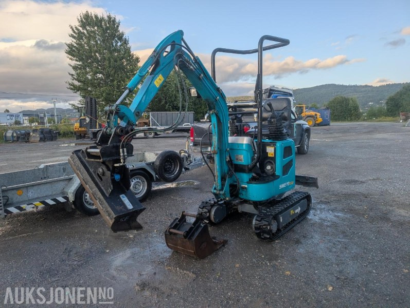 2016 Sunward SWE10EU minigraver pusseskuffe Graveskuffe - Miniekskavator: foto 2 2016 Sunward SWE10EU minigraver pusseskuffe Graveskuffe - Miniekskavator: foto 2