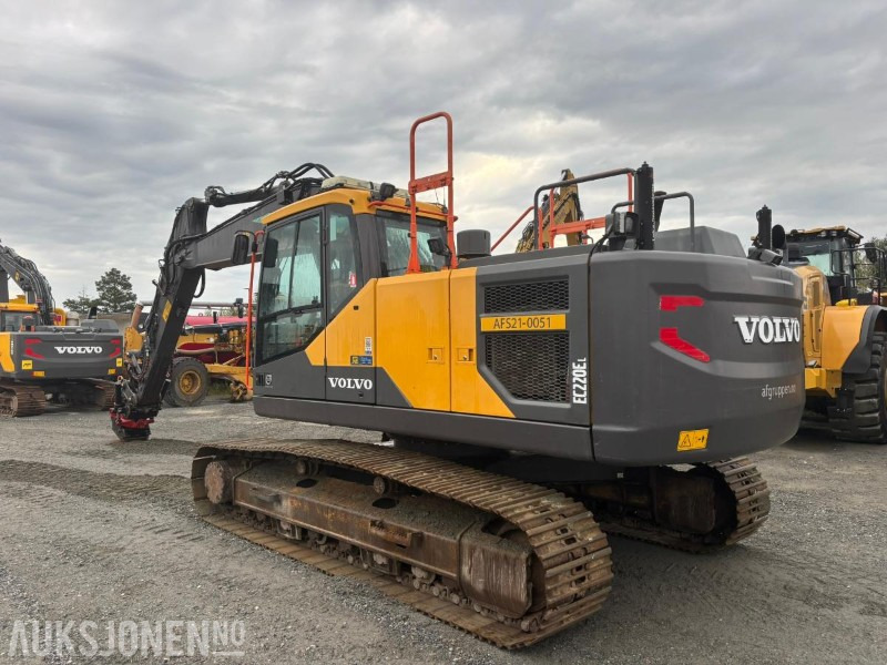 2016 Volvo EC220EL gravemaskin - Ekskavator: foto 3 2016 Volvo EC220EL gravemaskin - Ekskavator: foto 3