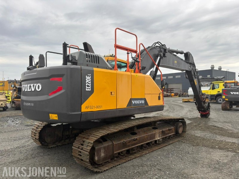 2016 Volvo EC220EL gravemaskin - Ekskavator: foto 5 2016 Volvo EC220EL gravemaskin - Ekskavator: foto 5