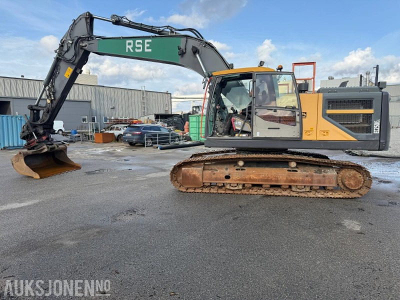 2016 Volvo EC250EL BELTEGRAVER R8 ROTOTILT TOPCON MASKINSTYRING SERVICEHISTORIKK - Ekskavator: foto 4 2016 Volvo EC250EL BELTEGRAVER R8 ROTOTILT TOPCON MASKINSTYRING SERVICEHISTORIKK - Ekskavator: foto 4