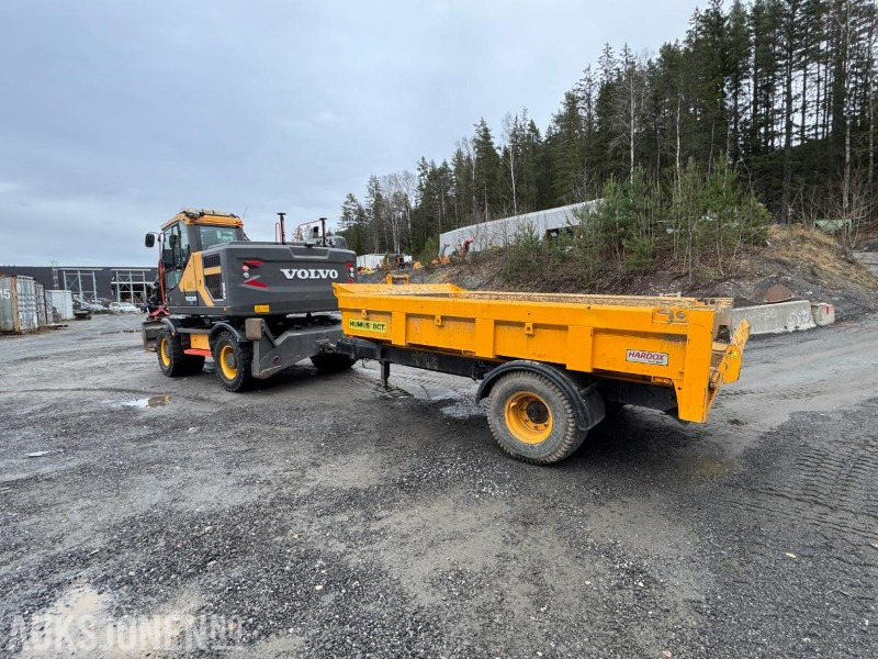 2016 Volvo EW160E hjulgraver med henger / rototilt / skuffe - Ekskavator: foto 3 2016 Volvo EW160E hjulgraver med henger / rototilt / skuffe - Ekskavator: foto 3