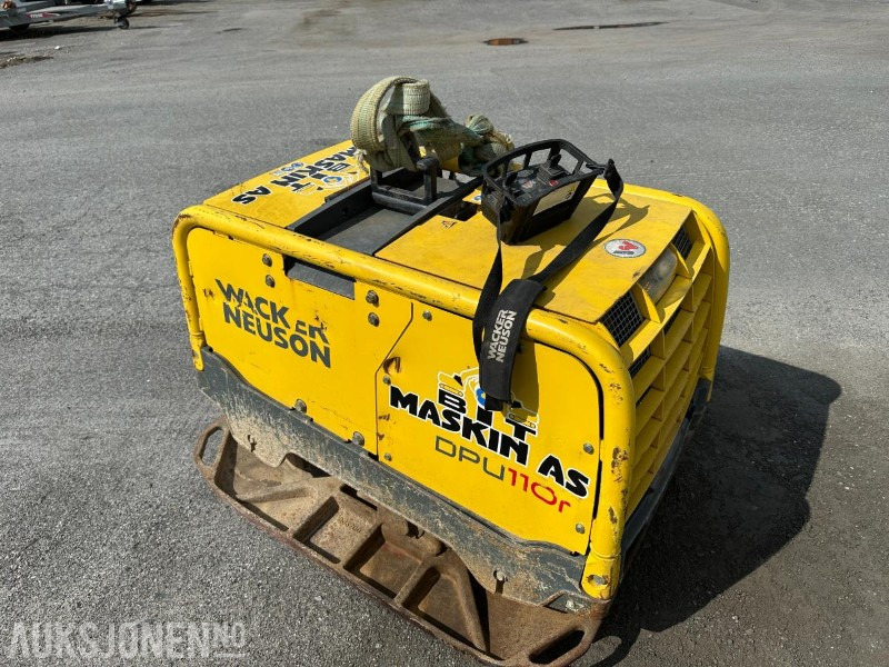 2016 Wacker Neuson DPU110rLem970 - 142 timer - VIBROPLATE - Rul: foto 1 2016 Wacker Neuson DPU110rLem970 - 142 timer - VIBROPLATE - Rul: foto 1