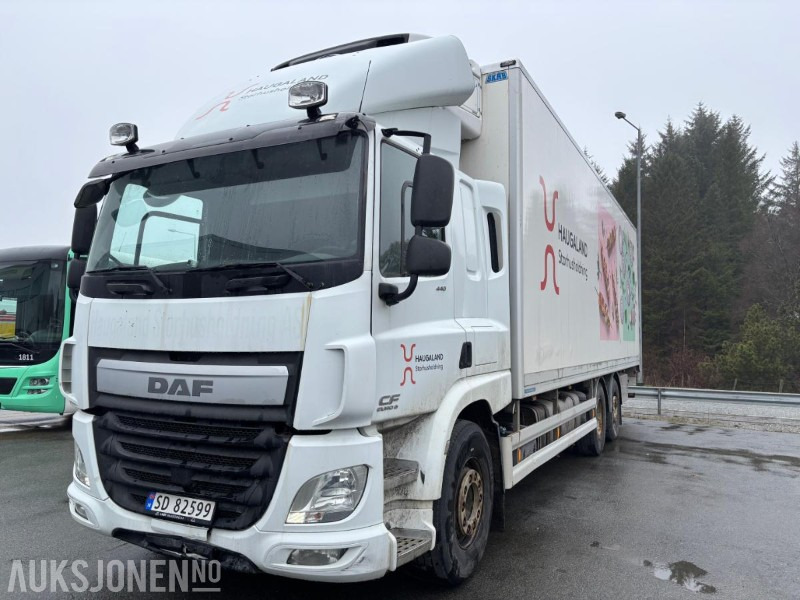 2017 DAF CF 440 6x2 FAN kjøle/frys skapbil. Supra1250 kjøl. 21paller. - Kamion vagonetë: foto 1 2017 DAF CF 440 6x2 FAN kjøle/frys skapbil. Supra1250 kjøl. 21paller. - Kamion vagonetë: foto 1