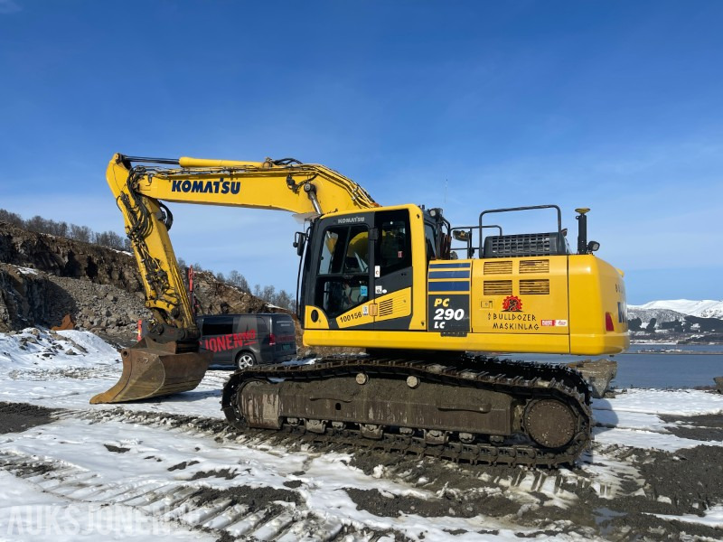 2017 Komatsu PC 290 LC Gravemaskin med Montabert CPA-295 bortårn*R8 Tiltrotator*3 skuffer*Leica GPS* - Sondë shpimi: foto 5 2017 Komatsu PC 290 LC Gravemaskin med Montabert CPA-295 bortårn*R8 Tiltrotator*3 skuffer*Leica GPS* - Sondë shpimi: foto 5