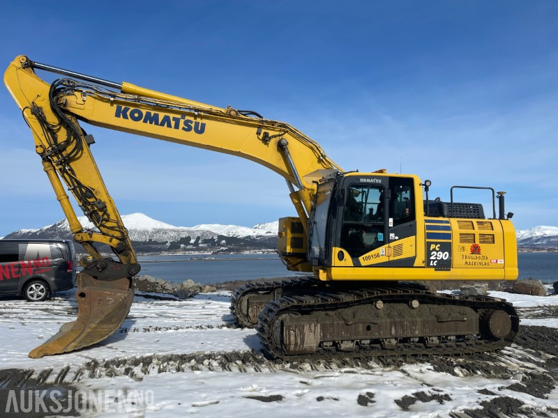 2017 Komatsu PC 290 LC Gravemaskin med Montabert CPA-295 bortårn*R8 Tiltrotator*3 skuffer*Leica GPS* - Sondë shpimi: foto 3 2017 Komatsu PC 290 LC Gravemaskin med Montabert CPA-295 bortårn*R8 Tiltrotator*3 skuffer*Leica GPS* - Sondë shpimi: foto 3