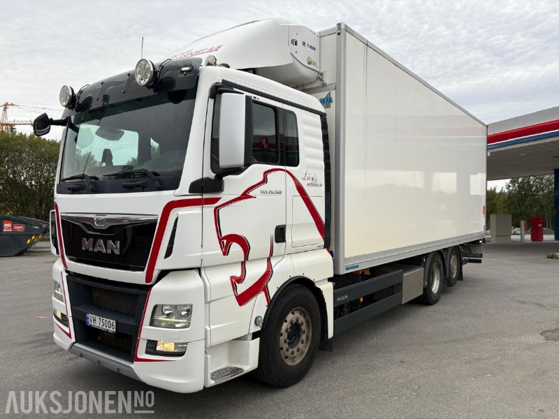 2017 MAN TGX 26.560 6x2 skapbil - kjøl/frys - Kamion vagonetë: foto 1 2017 MAN TGX 26.560 6x2 skapbil - kjøl/frys - Kamion vagonetë: foto 1