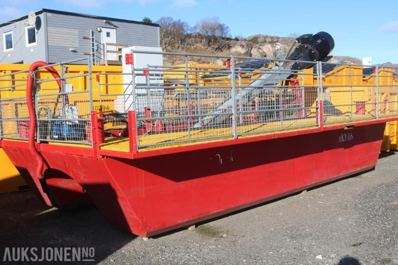 2017 Moi AS flåte med mudder pumpe i god stand. Hoyer el. motor 55 kW. - Pajisje ndërtimi: foto 3 2017 Moi AS flåte med mudder pumpe i god stand. Hoyer el. motor 55 kW. - Pajisje ndërtimi: foto 3