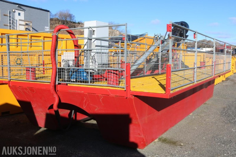 2017 Moi AS flåte med mudder pumpe i god stand. Hoyer el. motor 55 kW. - Pajisje ndërtimi: foto 2 2017 Moi AS flåte med mudder pumpe i god stand. Hoyer el. motor 55 kW. - Pajisje ndërtimi: foto 2