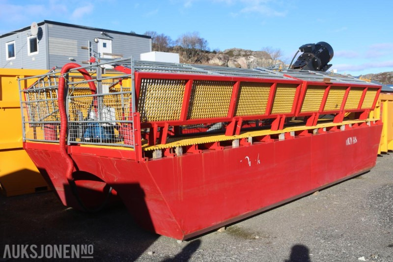 2017 Moi AS flåte med mudder pumpe i god stand. Hoyer el. motor 55 kW. - Pajisje ndërtimi: foto 1 2017 Moi AS flåte med mudder pumpe i god stand. Hoyer el. motor 55 kW. - Pajisje ndërtimi: foto 1