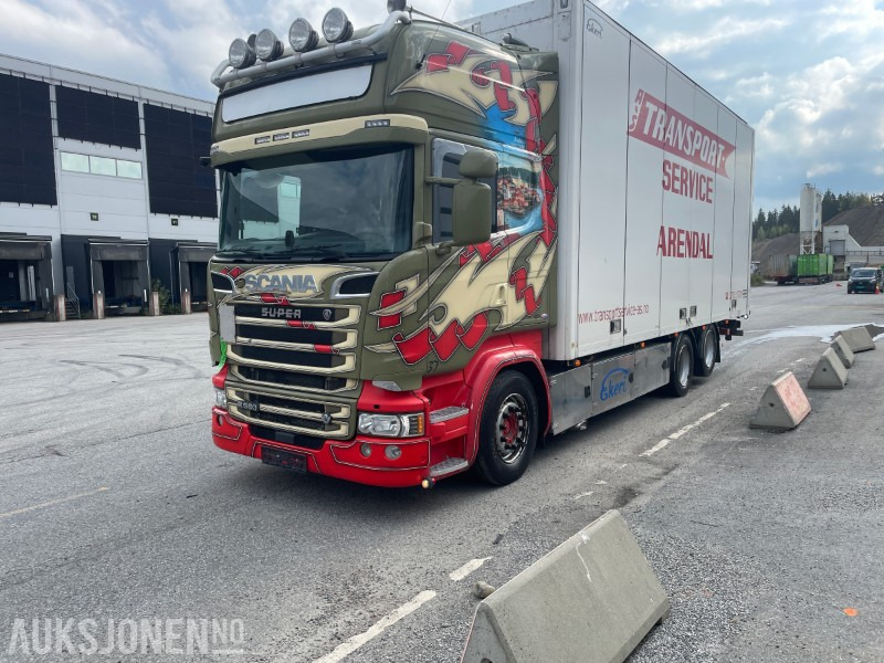 2017 Scania R-580 Ekeriskap m/full sideåpning og 2t bakløfter - Kamion vagonetë: foto 2 2017 Scania R-580 Ekeriskap m/full sideåpning og 2t bakløfter - Kamion vagonetë: foto 2