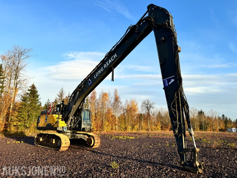 Ekskavator 2017 Volvo EC480 ELR long reach 19 meter med AMV bortårn, GPS, Radiostyring: foto 12