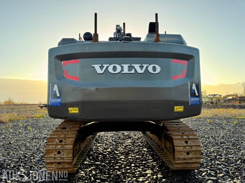 Ekskavator 2017 Volvo EC480 ELR long reach 19 meter med AMV bortårn, GPS, Radiostyring: foto 9
