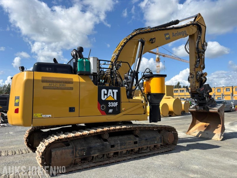 2018 Cat 330F beltegraver med BORTÅRN - Ekskavator: foto 3 2018 Cat 330F beltegraver med BORTÅRN - Ekskavator: foto 3